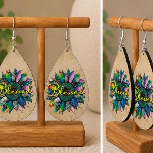 Blessed Teardrop Earrings