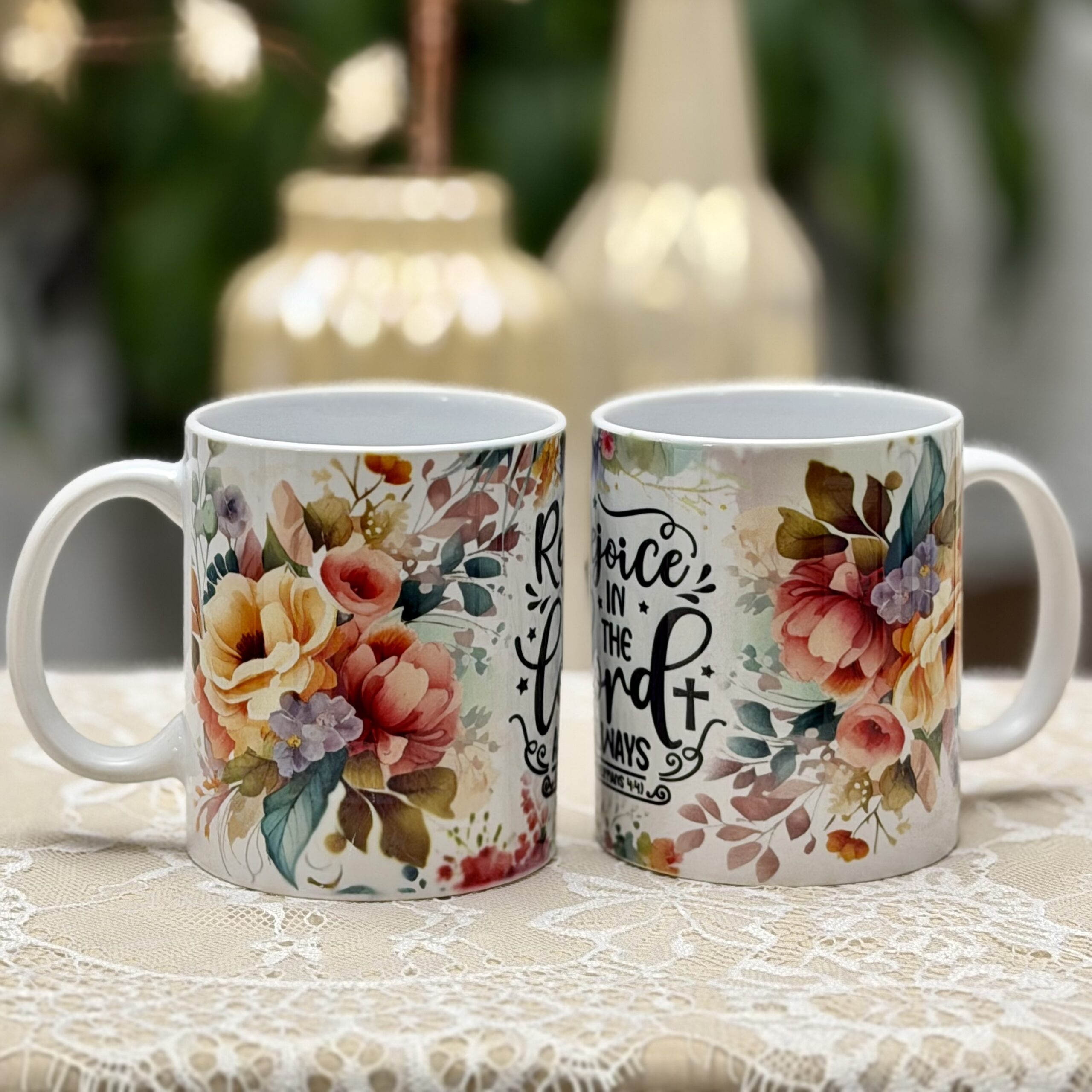 Rejoice In The Lord Mug - Image 2