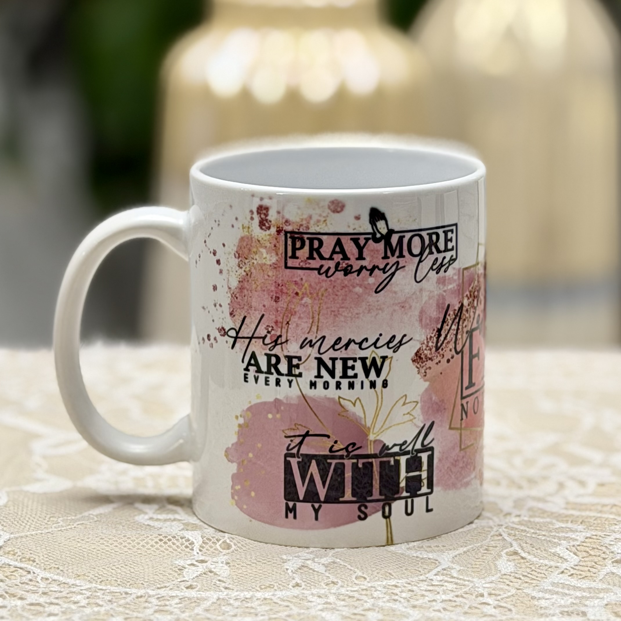 Walk By Faith, Not By Sight Mug - Image 2