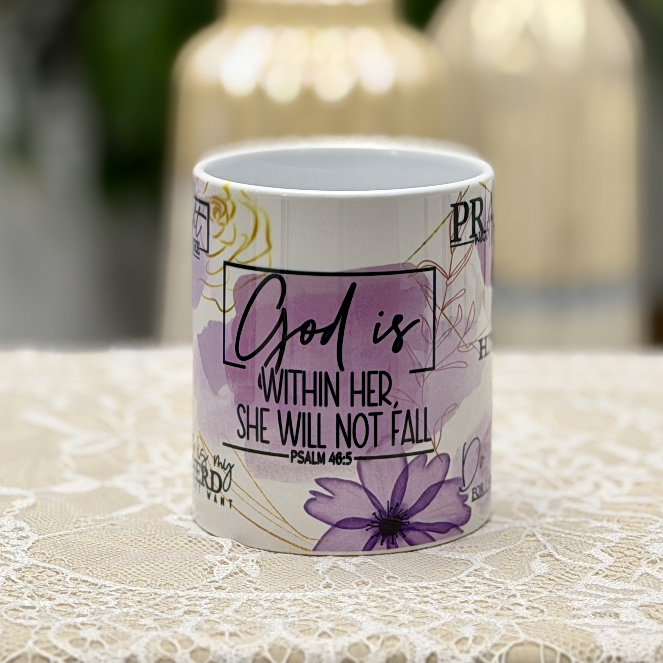 God Is Within Her Mug