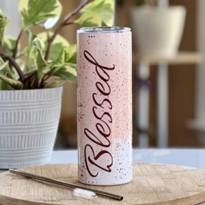 "Blessed" Tumbler